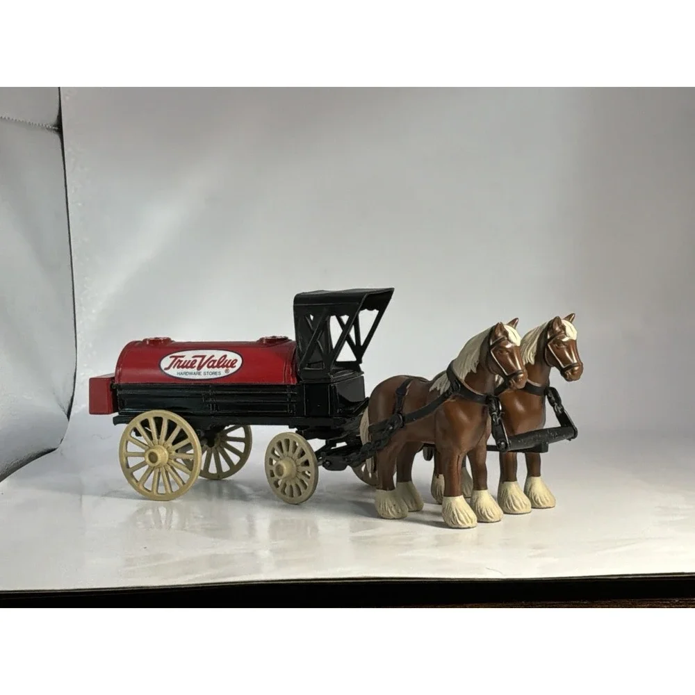 Vintage ERTL True Value Hardware Tanker Coin Bank Die Cast Metal